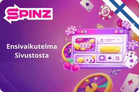 Spinz Ensivaikutelma sivustosta