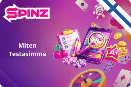 Miten testasimme Spinz kasinon